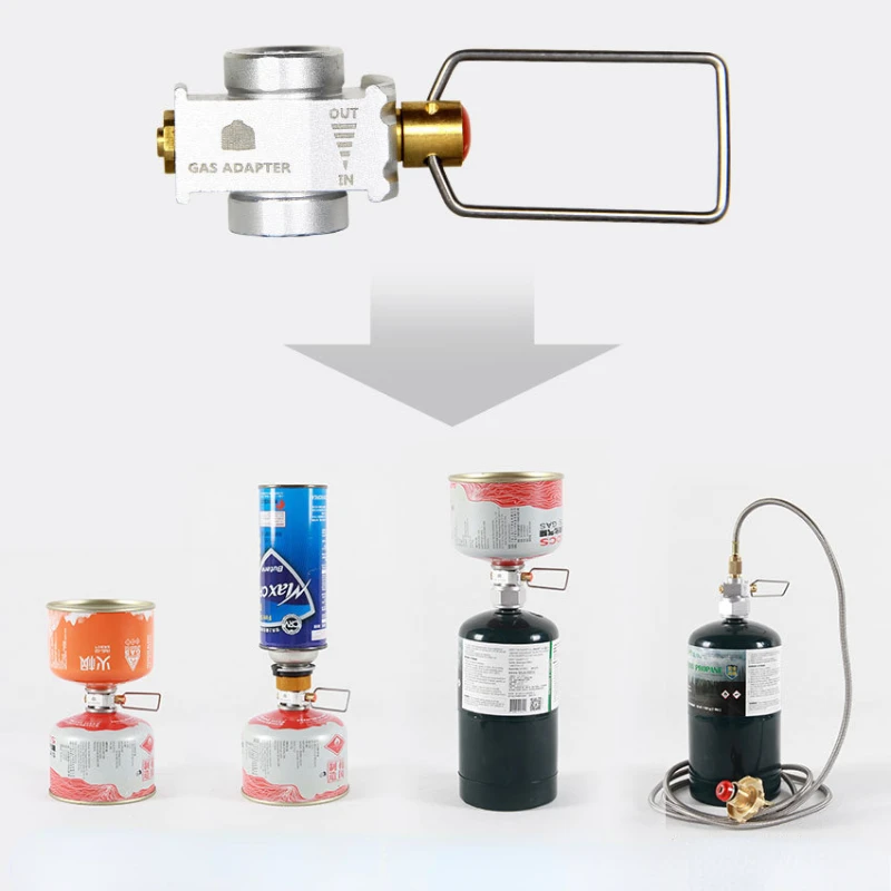 Camping Cooking Butane - Adattatore di ricarica del Gas del