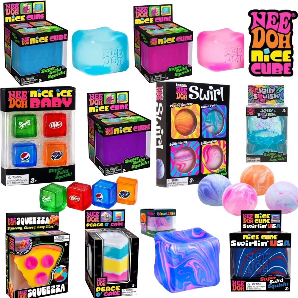Fire Starter Cube - Schylling Nee-Doh Nice Cube Giocattolo Sensoriale