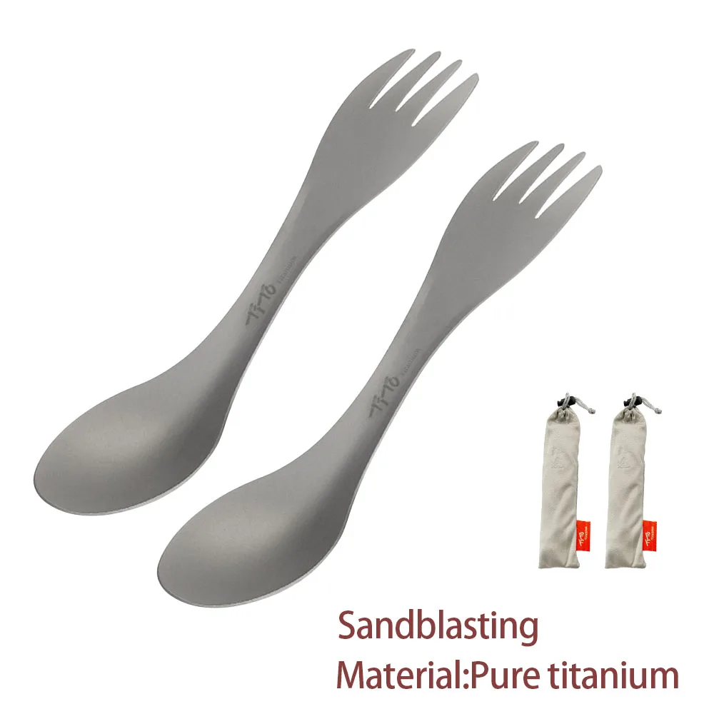 Camping Cooking Books - Cucchiaio 2 in 1 Spork in