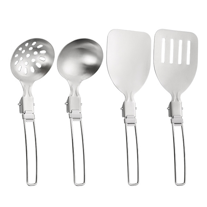 Camping Cooking Bundle - 4 pezzi set di utensili da