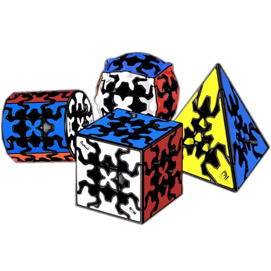 Fire Starter Cube - QiYi Gear Cube 3x3x3 Piramide Cilindrica