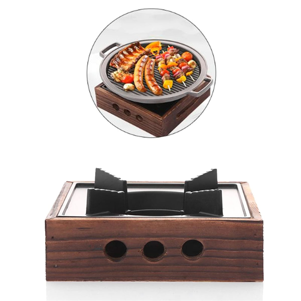 Japanese Camping Cooking - Base per Pentola Multiuso in Stile