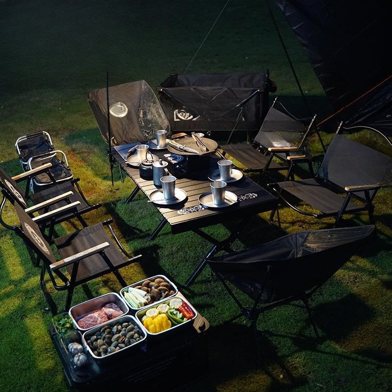Camping Cooking Canopy - Set da campeggio Tenda da esterno,