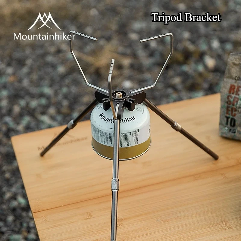 Camping Cooking Butane - Supporto Treppiede MOUNTAINHIKER per Campeggio, Staffa