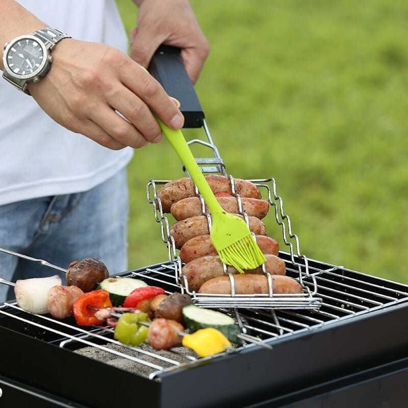 Camping Cooking Portable - Griglia per barbecue da campeggio portatile