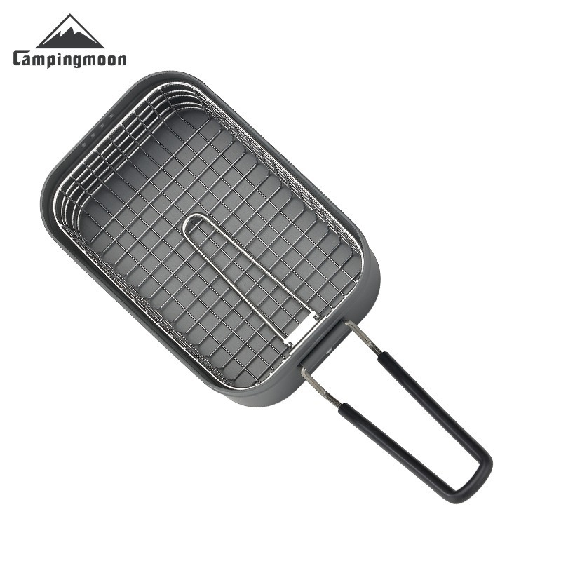 Camping Cooking Box - CAMPINGMOON S-1218 Rete per Friggere Pieghevole