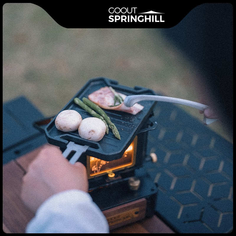 Camping Cooking Box - COOUT SPRINGHILL Mini Griglia da Esterno
