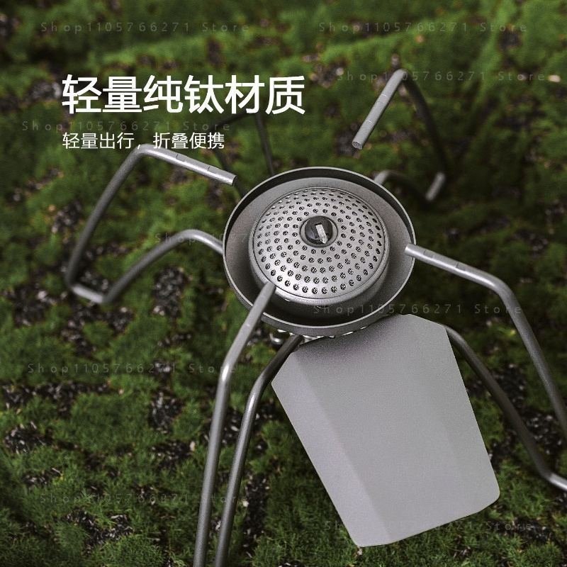 Camping Cooking Portable - Fornello Spider con Micro Regolatore, Gas