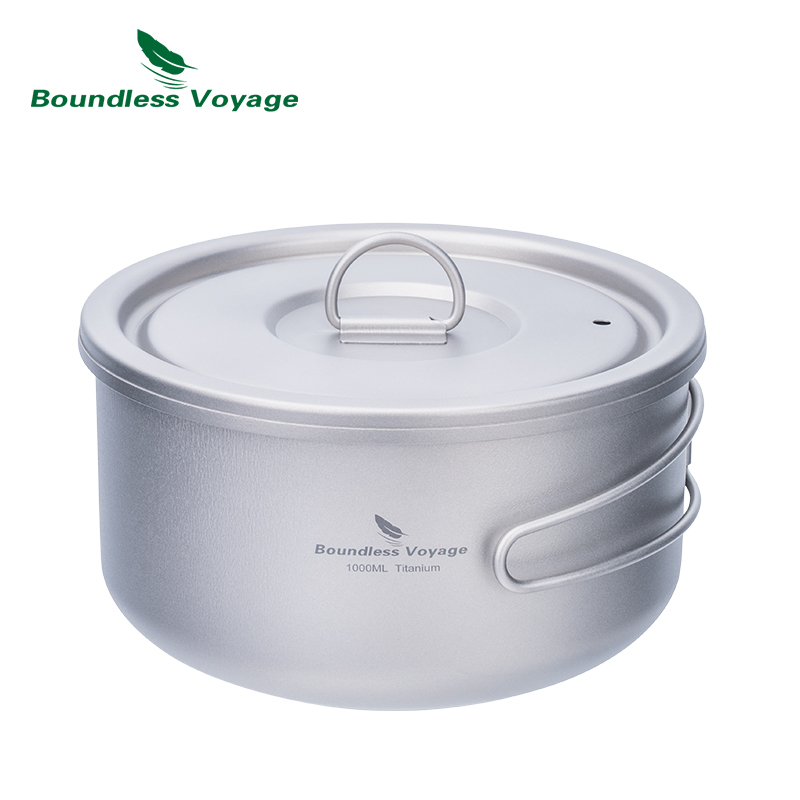 Camping Cooking Box - Boundless Voyage Pentola da campeggio in