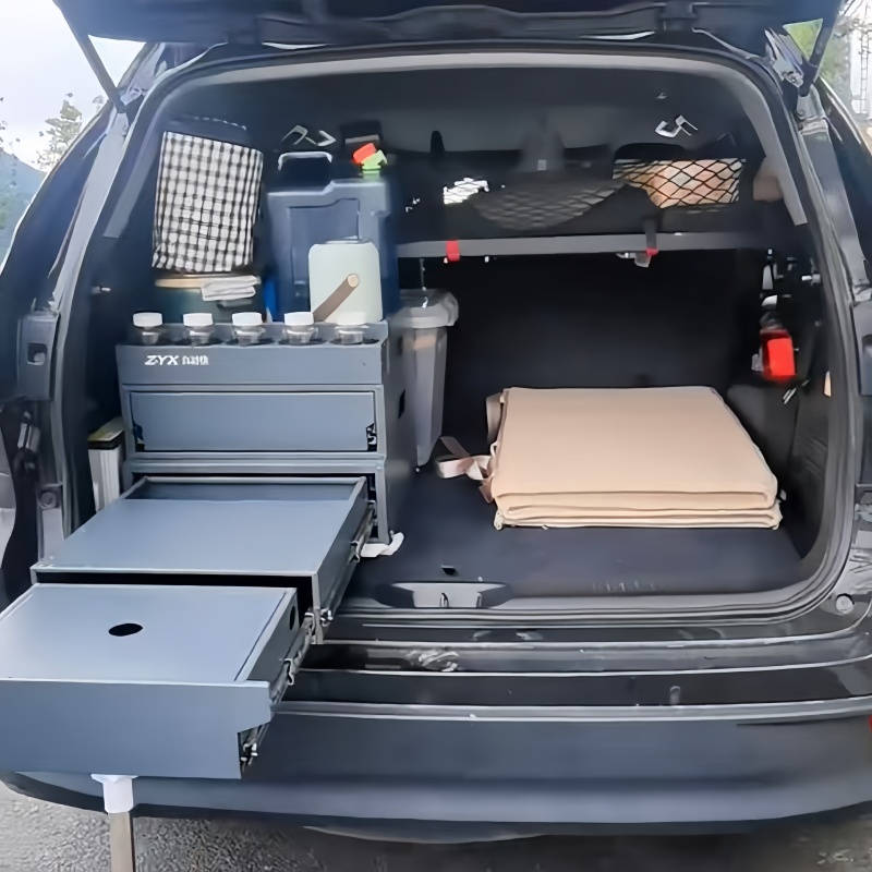 Camping Cooking Box - Cassetta da Cucina Telescopica in Acciaio