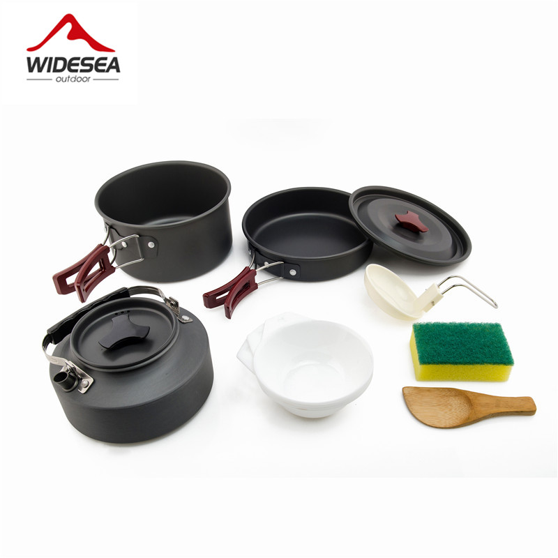 Camping Cooking Bundle - Widesea Set di pentole da campeggio