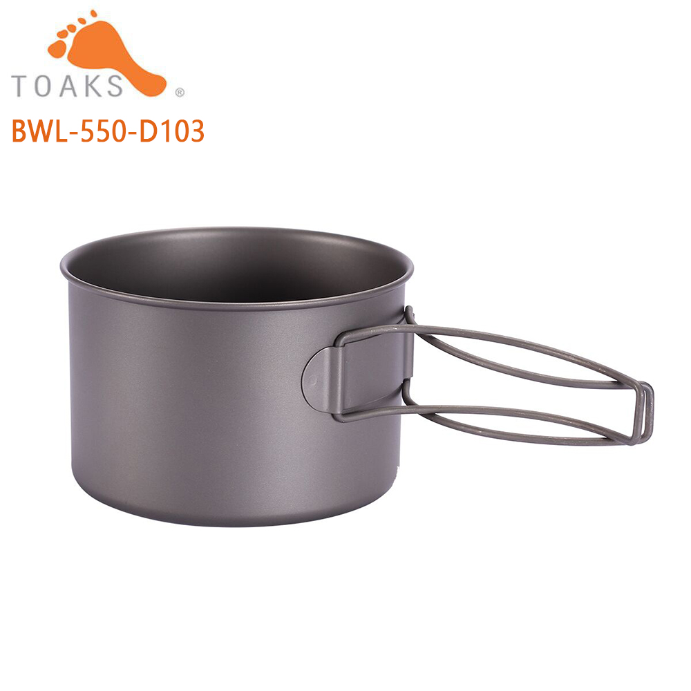 TOAKS BWL-550 di Titanio di Ca - Camping Cooking Books recensione e prezzo