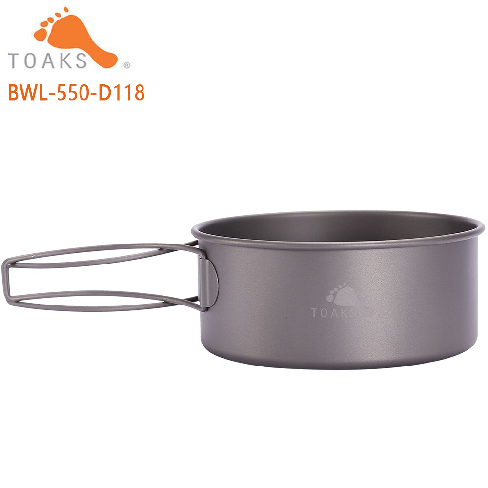 TOAKS BWL-550 di Titanio di Ca - Camping Cooking Books recensione e prezzo