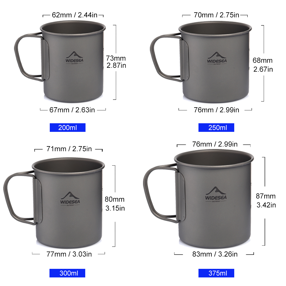 Tazza da Campeggio Widesea in  - Camping Cooking Bundle recensione e prezzo