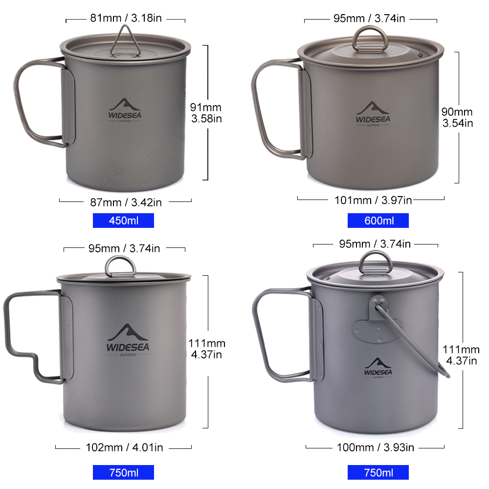 Tazza da Campeggio Widesea in  - Camping Cooking Bundle recensione e prezzo