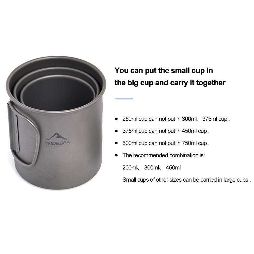 Tazza da Campeggio Widesea in  - Camping Cooking Bundle recensione e prezzo
