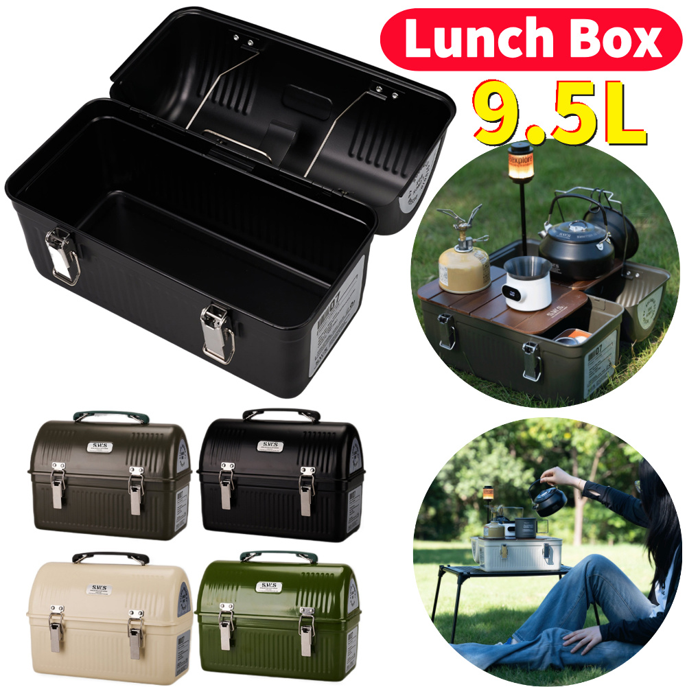 Scatola da pranzo in metallo d - Camping Cooking Box recensione e prezzo