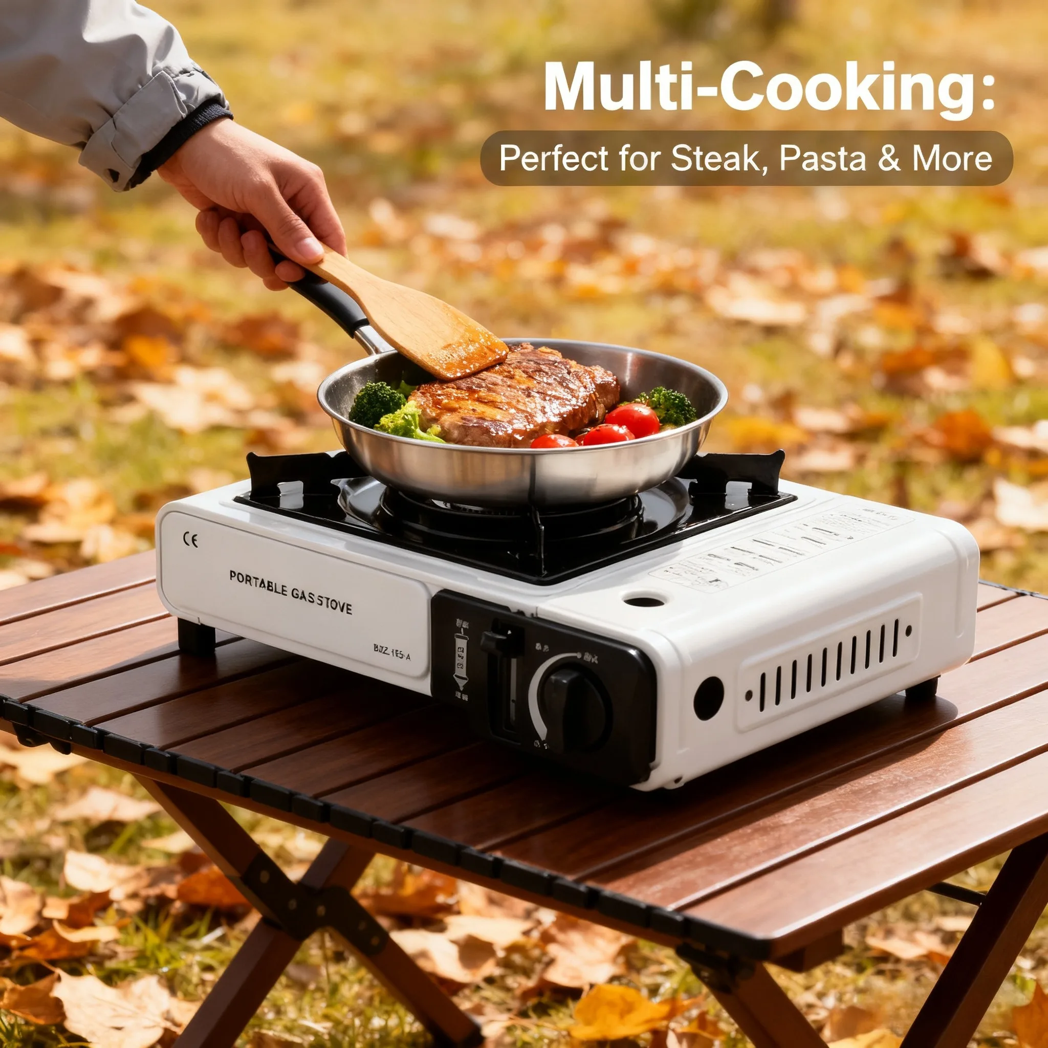 Fornello a Gas Portatile per E - Camping Cooking Windshield recensione e prezzo