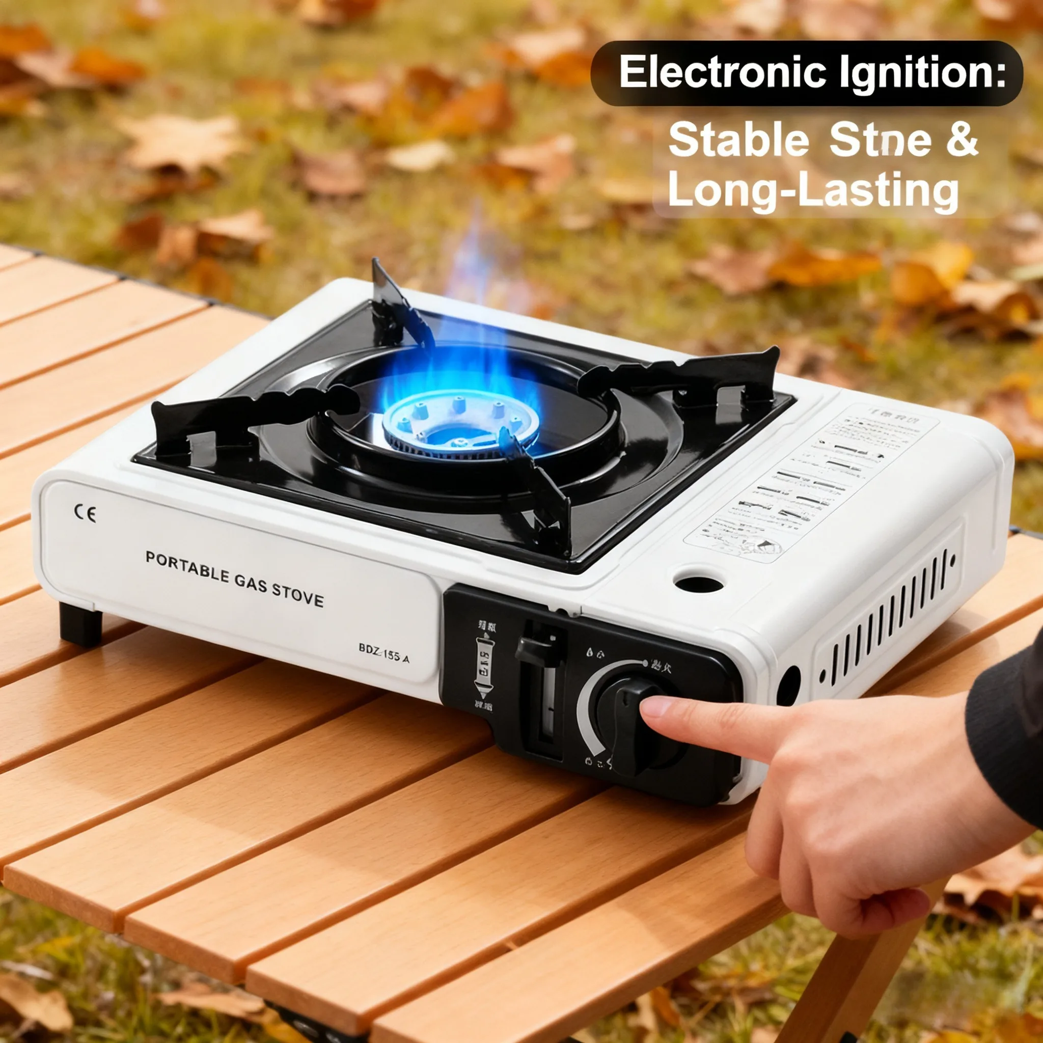 Fornello a Gas Portatile per E - Camping Cooking Windshield recensione e prezzo