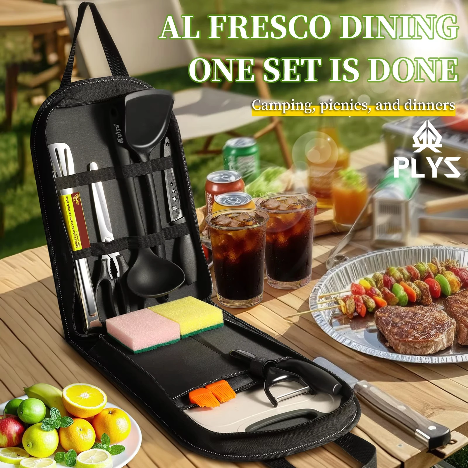 Utensili da esterno portatili  - Camping Cooking Bundle recensione e prezzo