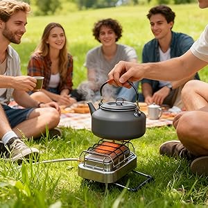 Stufa e Fornello da Campeggio  - Camping Cooking Portable recensione e prezzo
