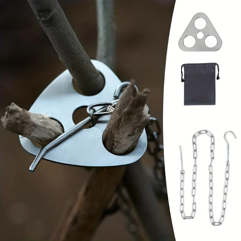 Supporto per Pentola da Campeg - Camping Cooking Pot Tripod recensione e prezzo