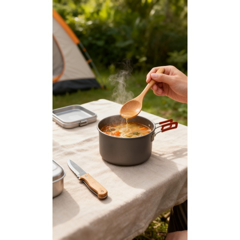 Cucchiaio di legno giapponese  - Japanese Camping Cooking recensione e prezzo