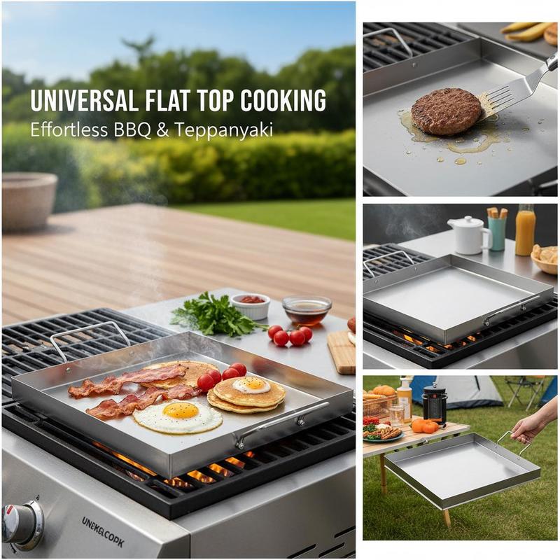 Piastra universale piatta 18x1 - Camping Cooking Books recensione e prezzo