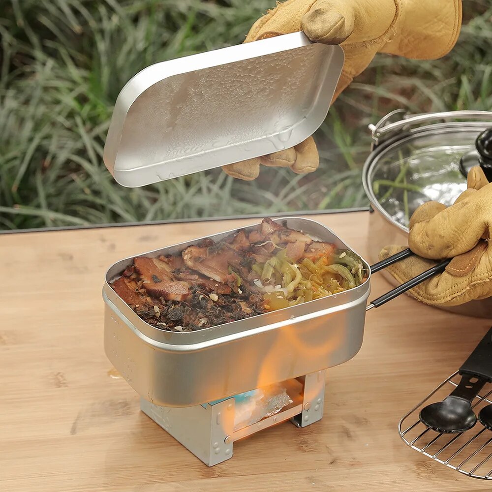 800/1400ML Scatole per il pran - Camping Outdoor Cooking Table recensione e prezzo