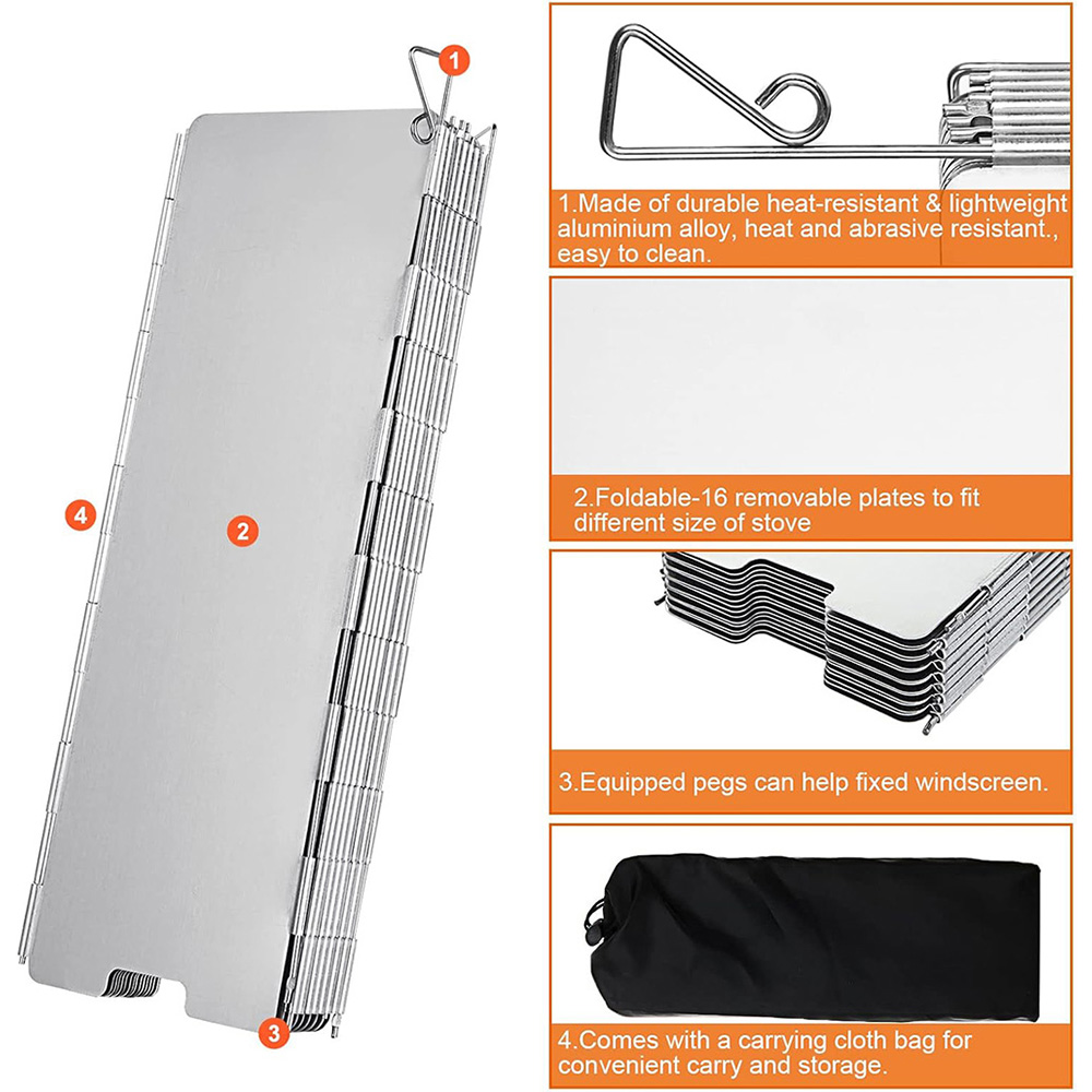 Paravento Leggero Pieghevole p - Camping Cooking Windshield recensione e prezzo
