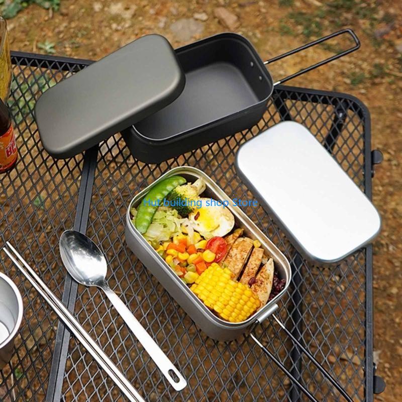 T21C Box da pranzo in allumini - Japanese Camping Cooking recensione e prezzo