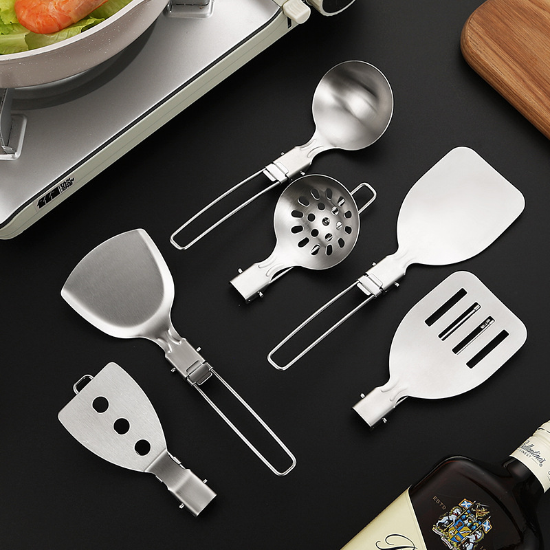 4 pezzi set di utensili da cuc - Camping Cooking Bundle recensione e prezzo