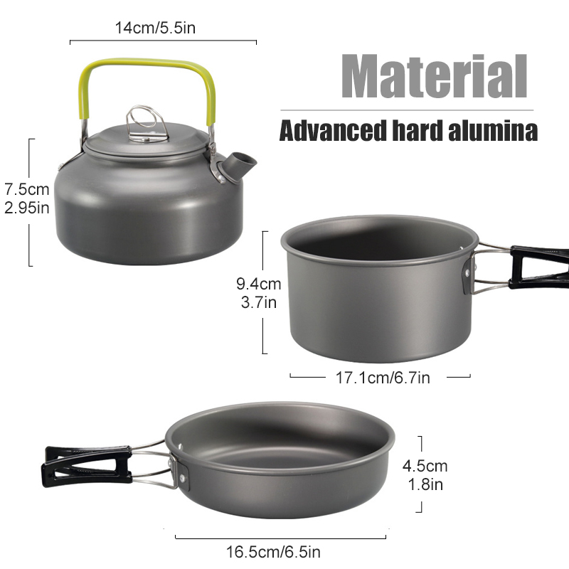 WESTTUNE Kit di pentole da cam - Camping Cooking Books recensione e prezzo