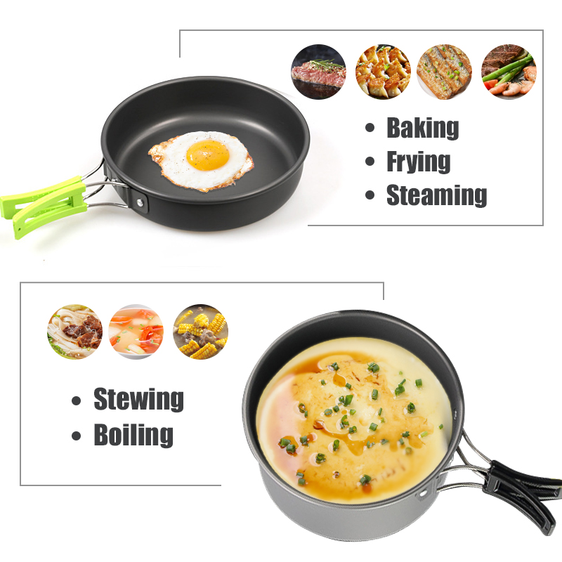 WESTTUNE Kit di pentole da cam - Camping Cooking Books recensione e prezzo