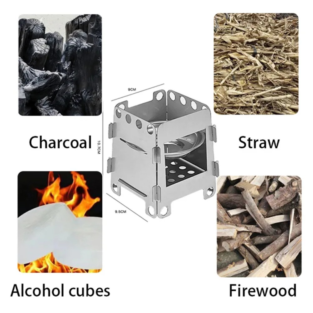 Forno da campeggio Stufa a leg - Camping Cooking Windshield recensione e prezzo