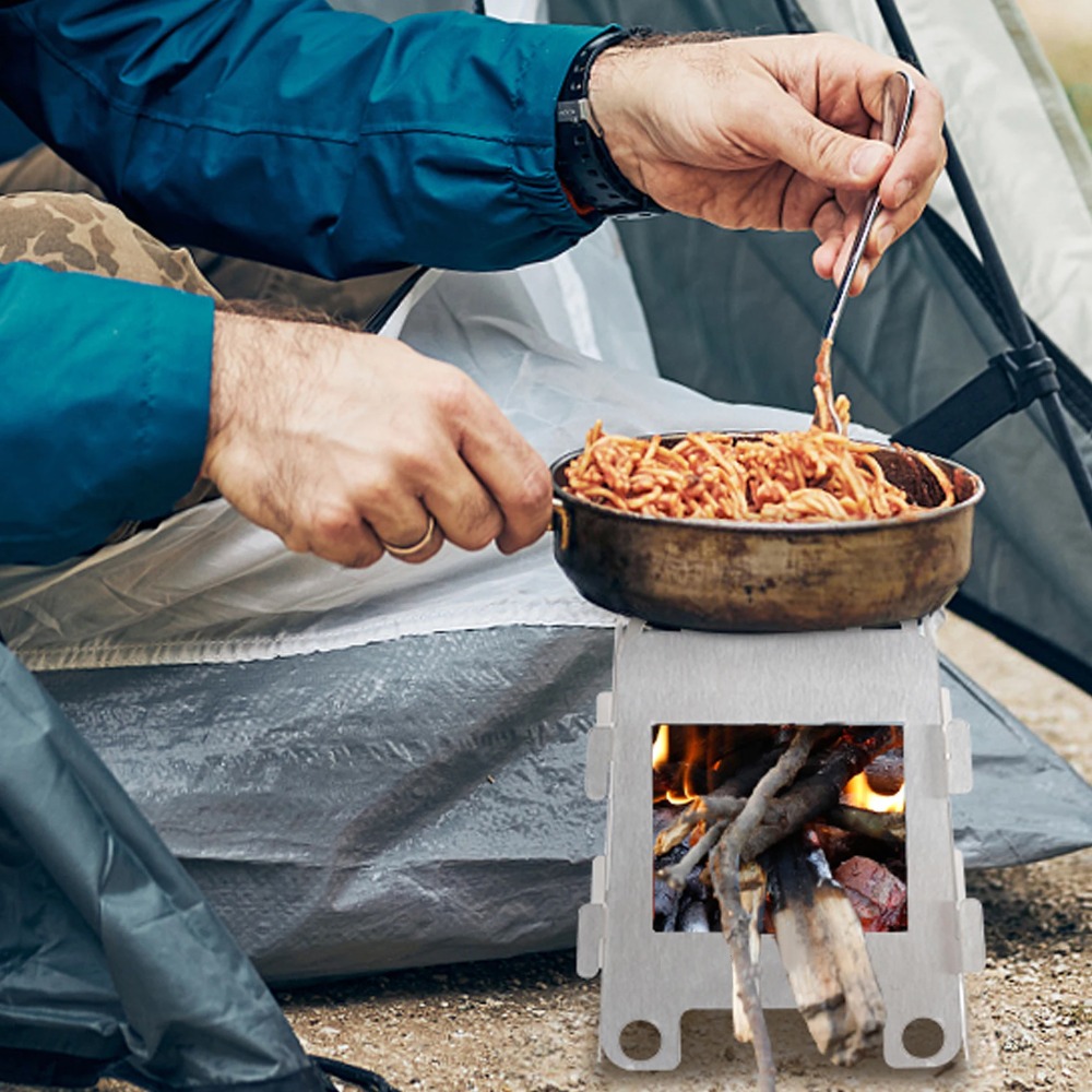 Forno da campeggio Stufa a leg - Camping Cooking Windshield recensione e prezzo