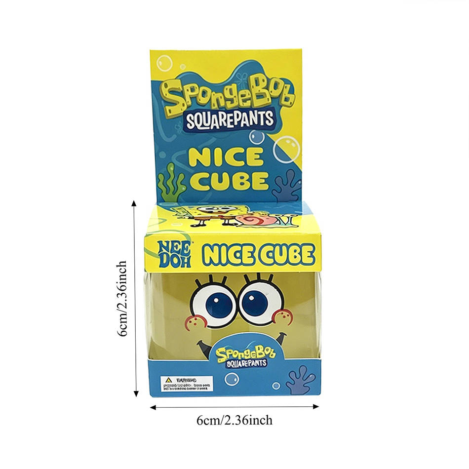 Cubo Squishy di SpongeBob Disp - Fire Starter Cube recensione e prezzo