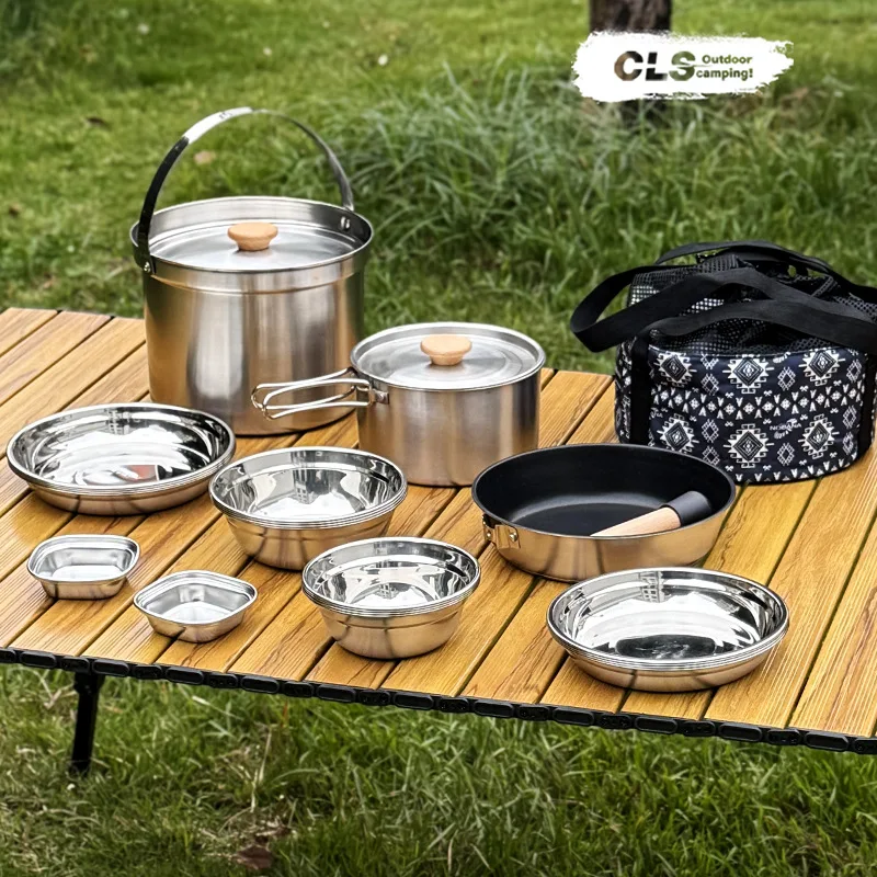 NOBANA&CLS Set di Pentole da C - Camping Cooking Utensil Set recensione e prezzo
