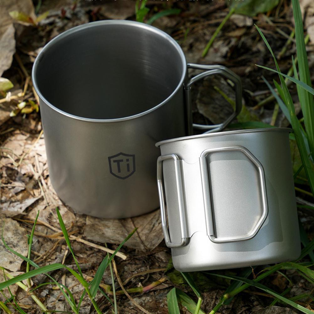 Tazza da Campeggio in Titanio, - Camping Cooking Bundle recensione e prezzo