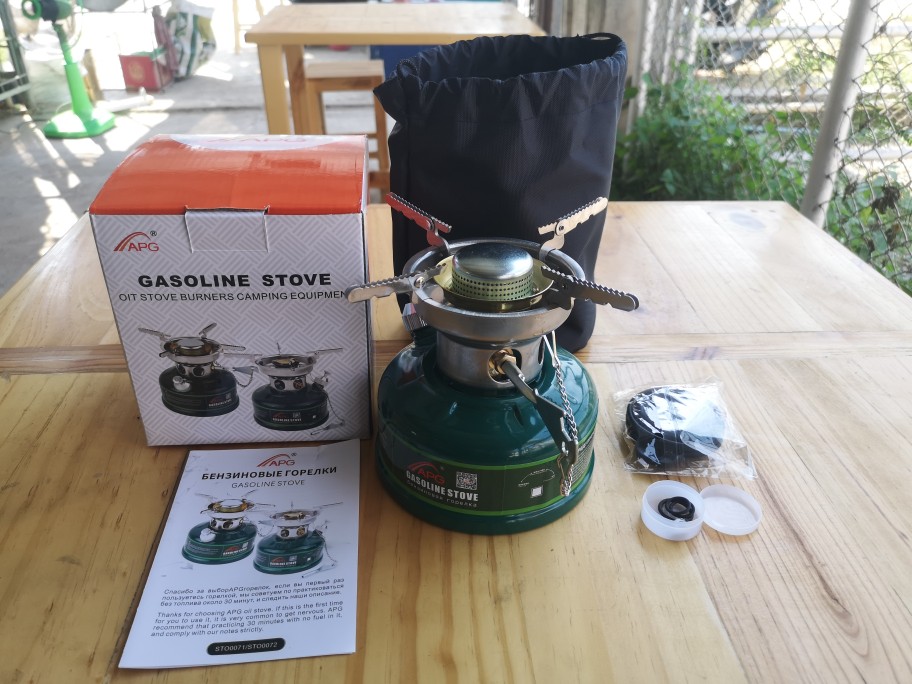 Fornello da campeggio APG a ol - Camping Cooking Windshield recensione e prezzo