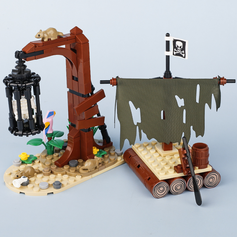 MOC Città medievale Building B - Camping Cooking Box recensione e prezzo