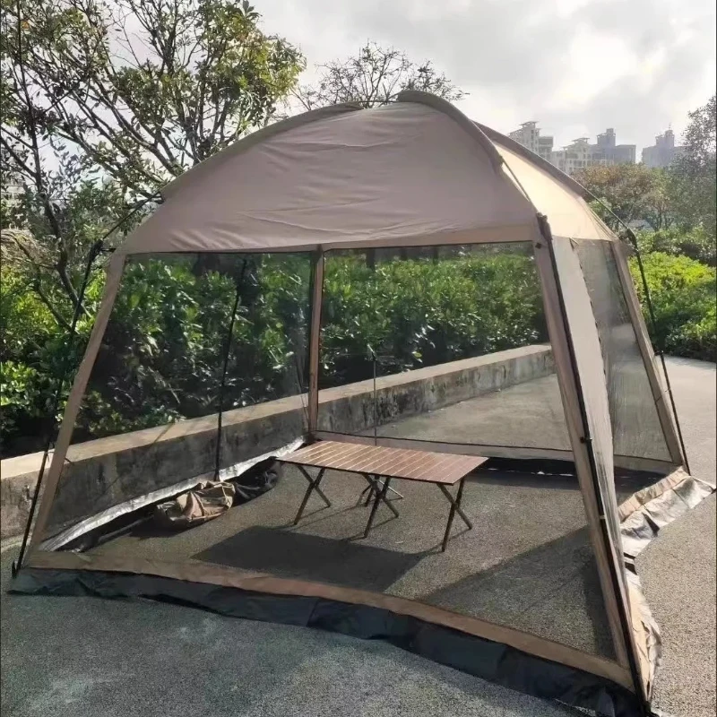 Tenda da campeggio con protezi - Camping Cooking Canopy recensione e prezzo