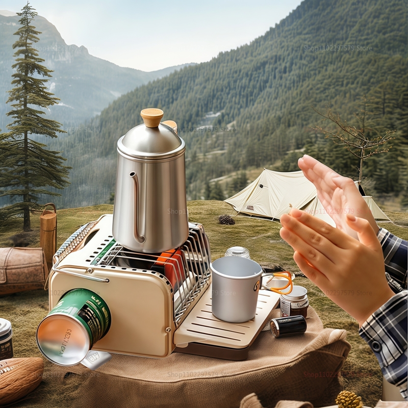 Fornello a gas da campeggio 12 - Camping Cooking No Gas recensione e prezzo