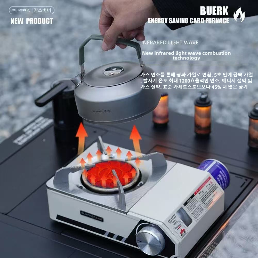 Fornello a Infrarossi BUERK 40 - Camping Cooking Windshield recensione e prezzo