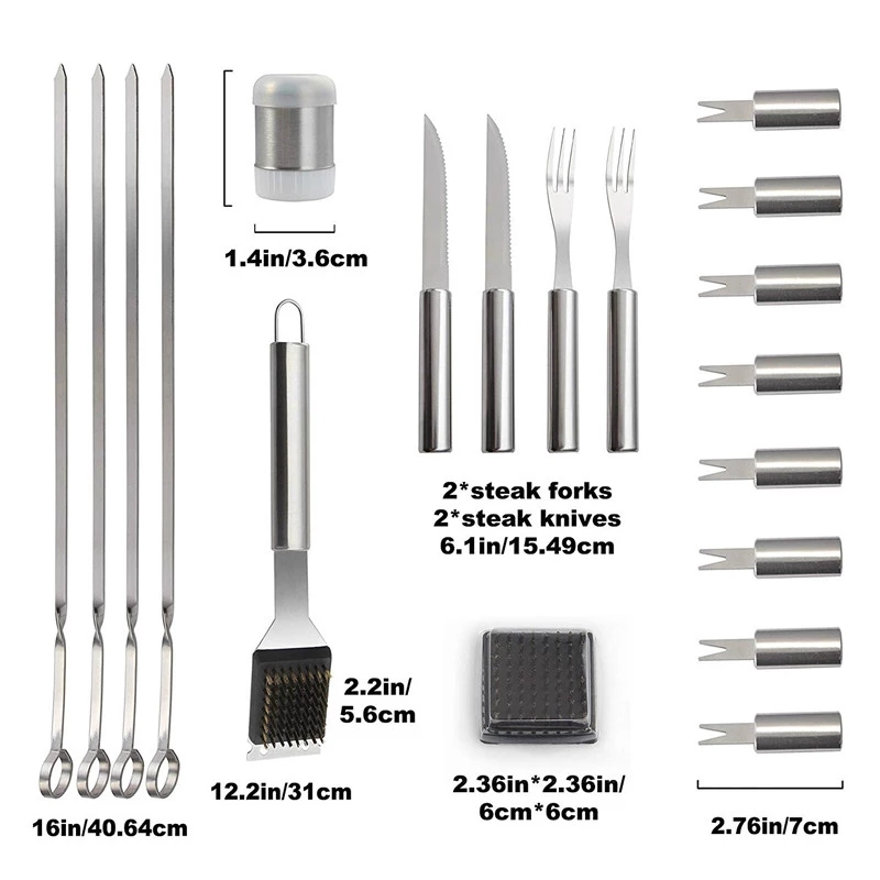 Set di strumenti per Barbecue  - Camping Cooking Bundle recensione e prezzo
