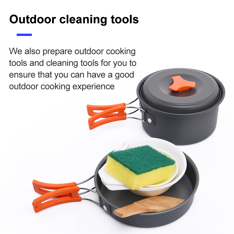 Widesea Set di pentole da camp - Camping Cooking Utensil Set recensione e prezzo