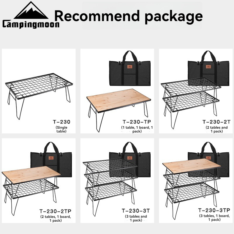 CAMPINGMOON T-230 Tavolo da Ca - Camping Cooking Portable recensione e prezzo