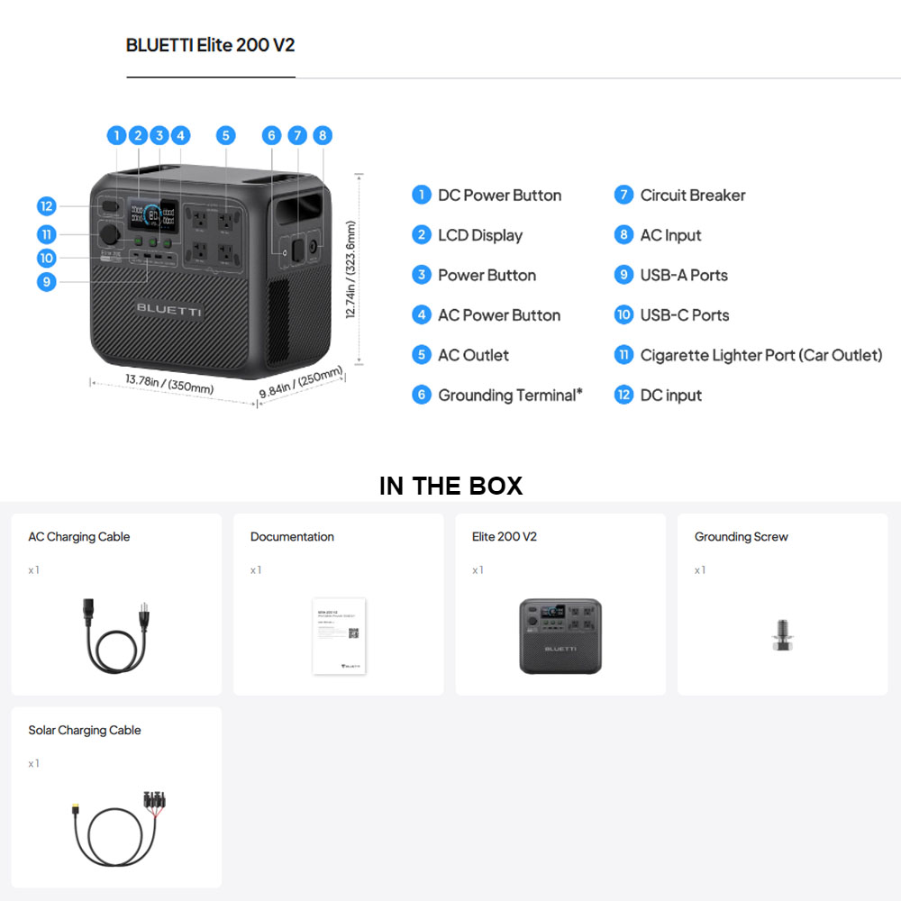【Rinnovato】BLUETTI Elite 200 V - Camping Cooking Box recensione e prezzo