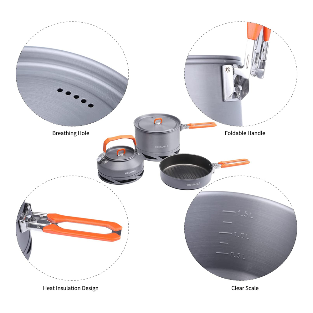 Fire Maple Campeggio Pentolame - Camping Cooking Bundle recensione e prezzo