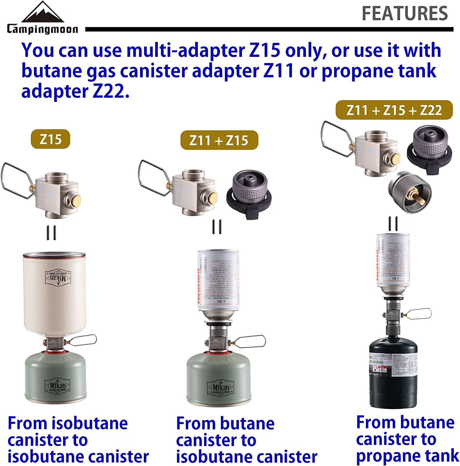 Adattatore per fornello a gas  - Camping Cooking Butane recensione e prezzo